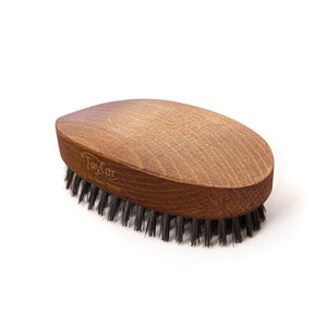 Dark Wood Military Hairbrush
