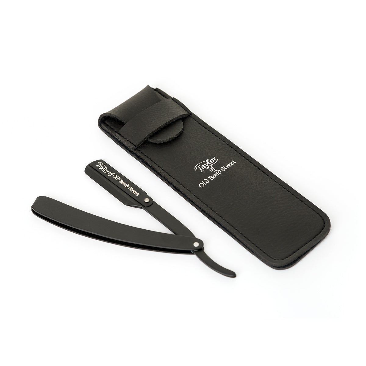Taylor of Old Bond Street Straight Razor with Disposable Blades with Pouch