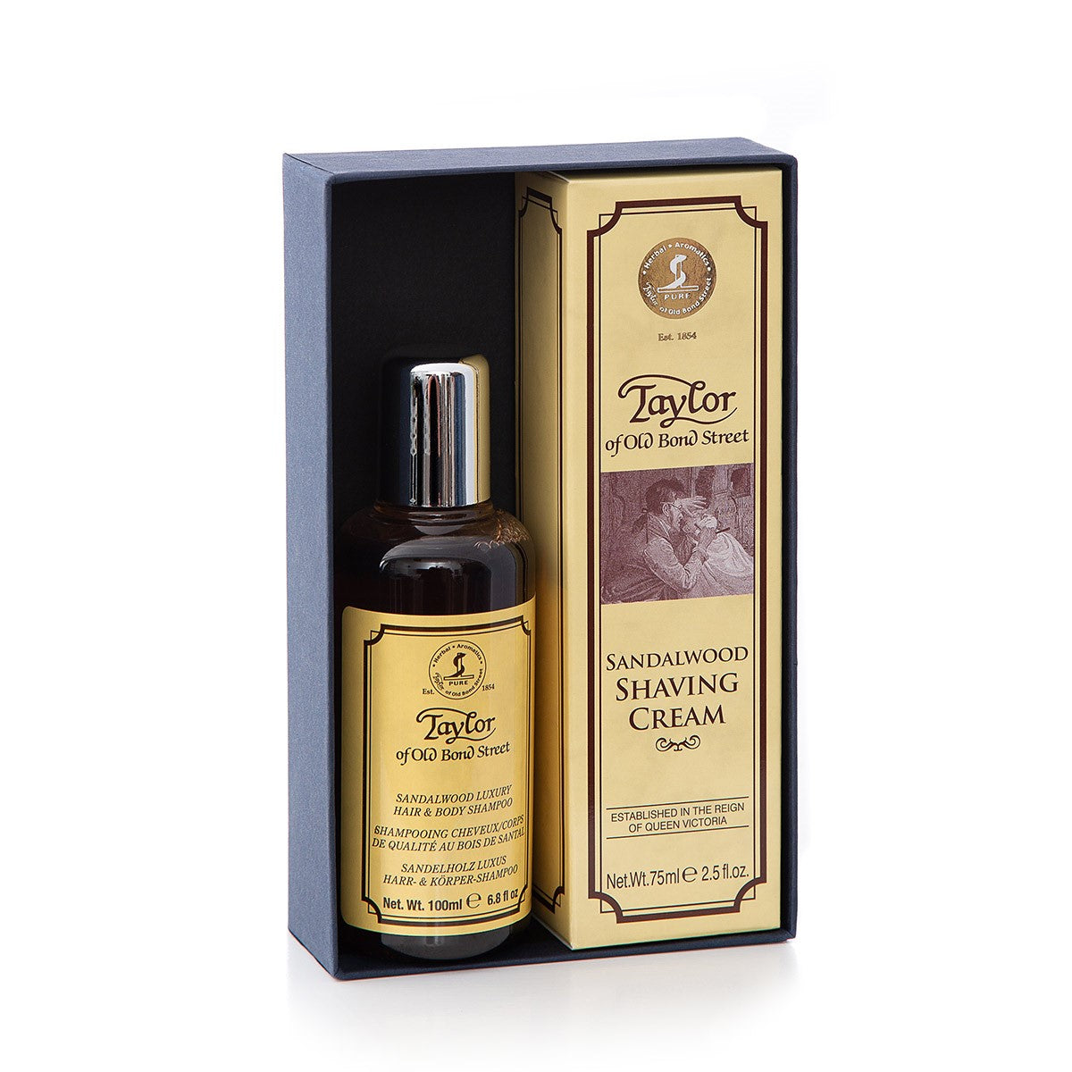 Sandalwood Shampoo & Shaving Set