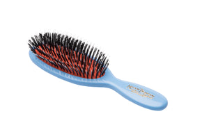 Pocket Mason Pearson Pure & Nylon Bristle Hair Brush in Dark Ruby (BN4 Pocket)