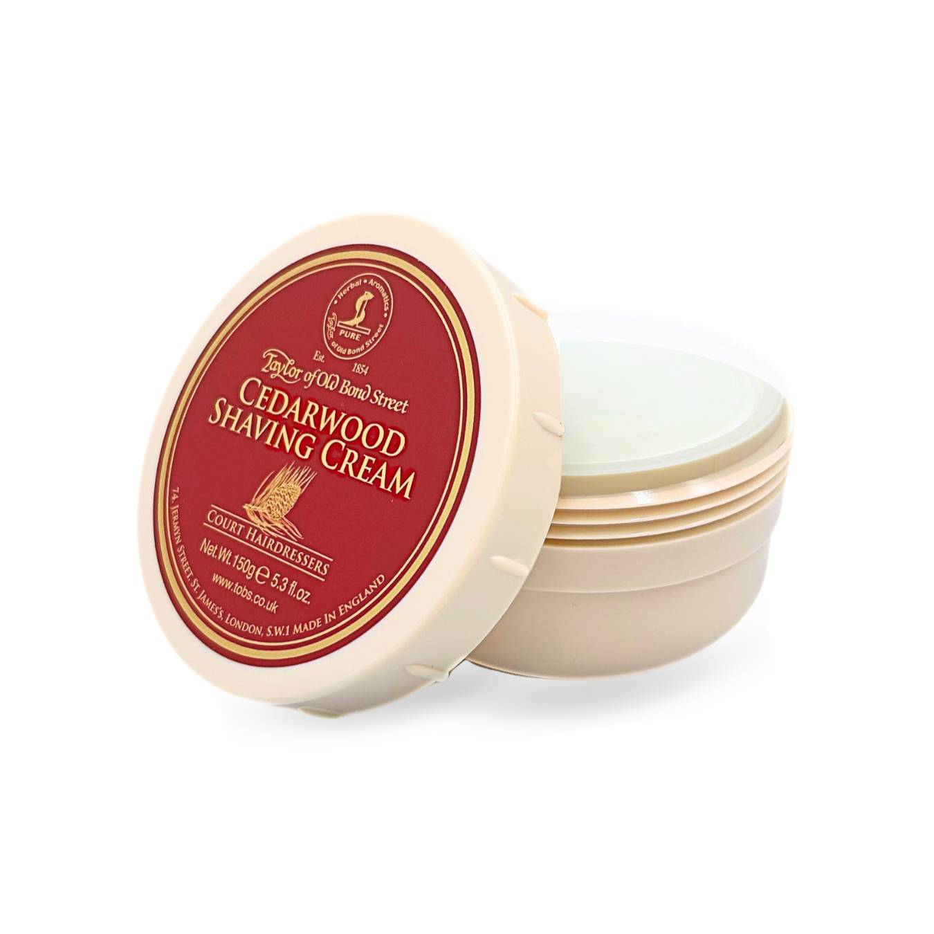 Cedarwood Shaving Cream Bowl 150g | Taylor Old Bond Street