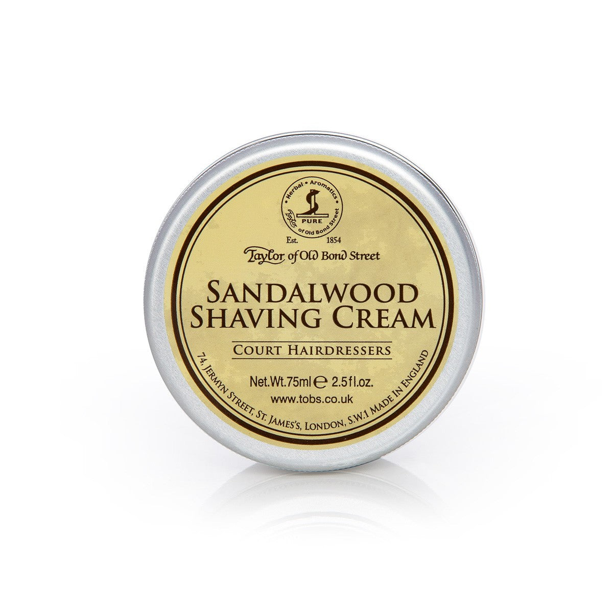Sandalwood Shaving Cream Bowl 75ml