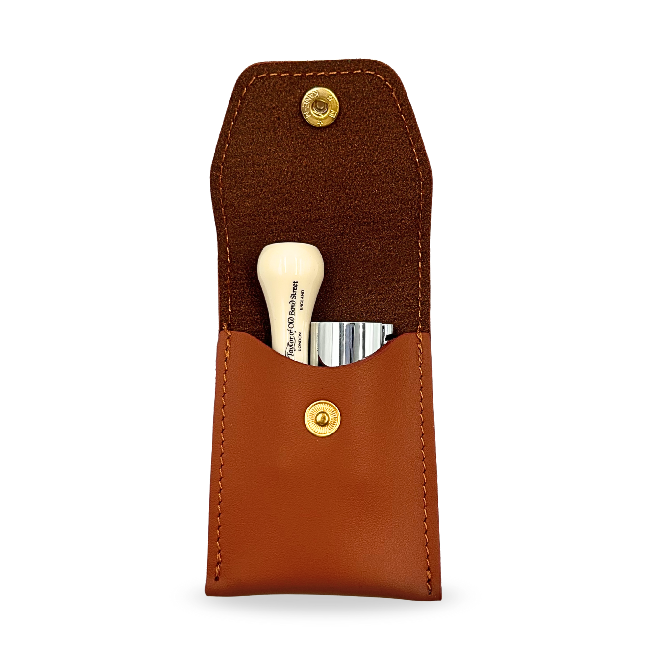 Mini Safety Travel Razor in Imitation Ivory