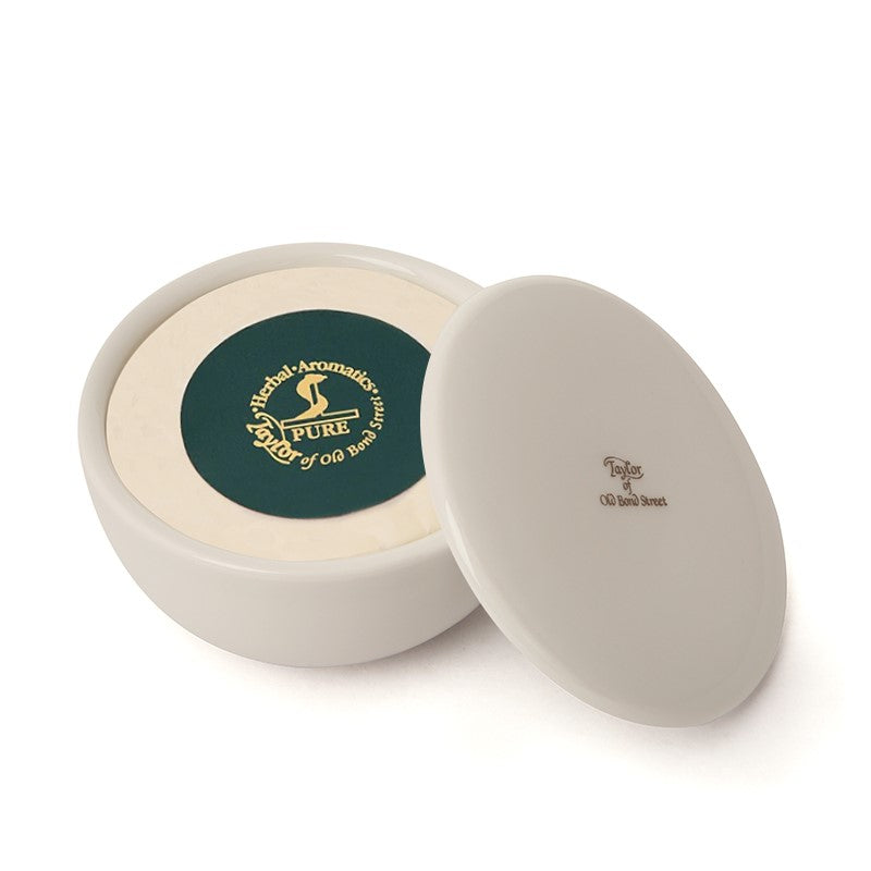 Traditional Shaving Soap Refill 55g in Ceramic Bowl
