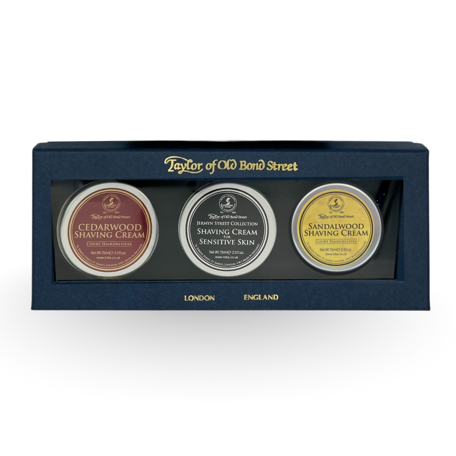 Mixed selection 75ml Shaving Cream Bowls