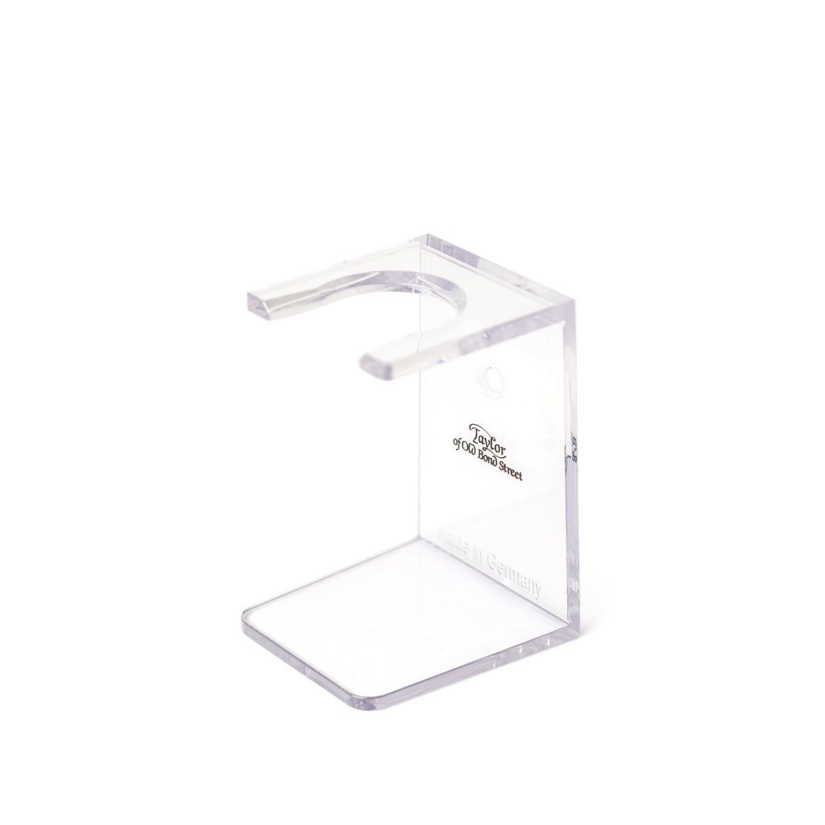 Clear Shaving Brush Stand