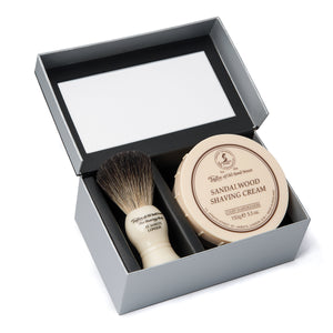 Pure Badger & Sandalwood Shaving Cream Gift Box