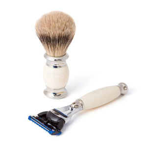 Super Badger Fusion Edwardian Shaving Set