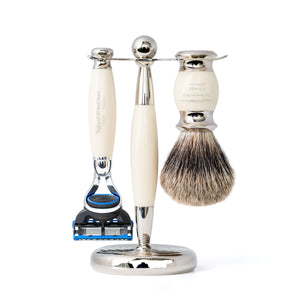 Pure Badger Fusion Edwardian Shaving Set