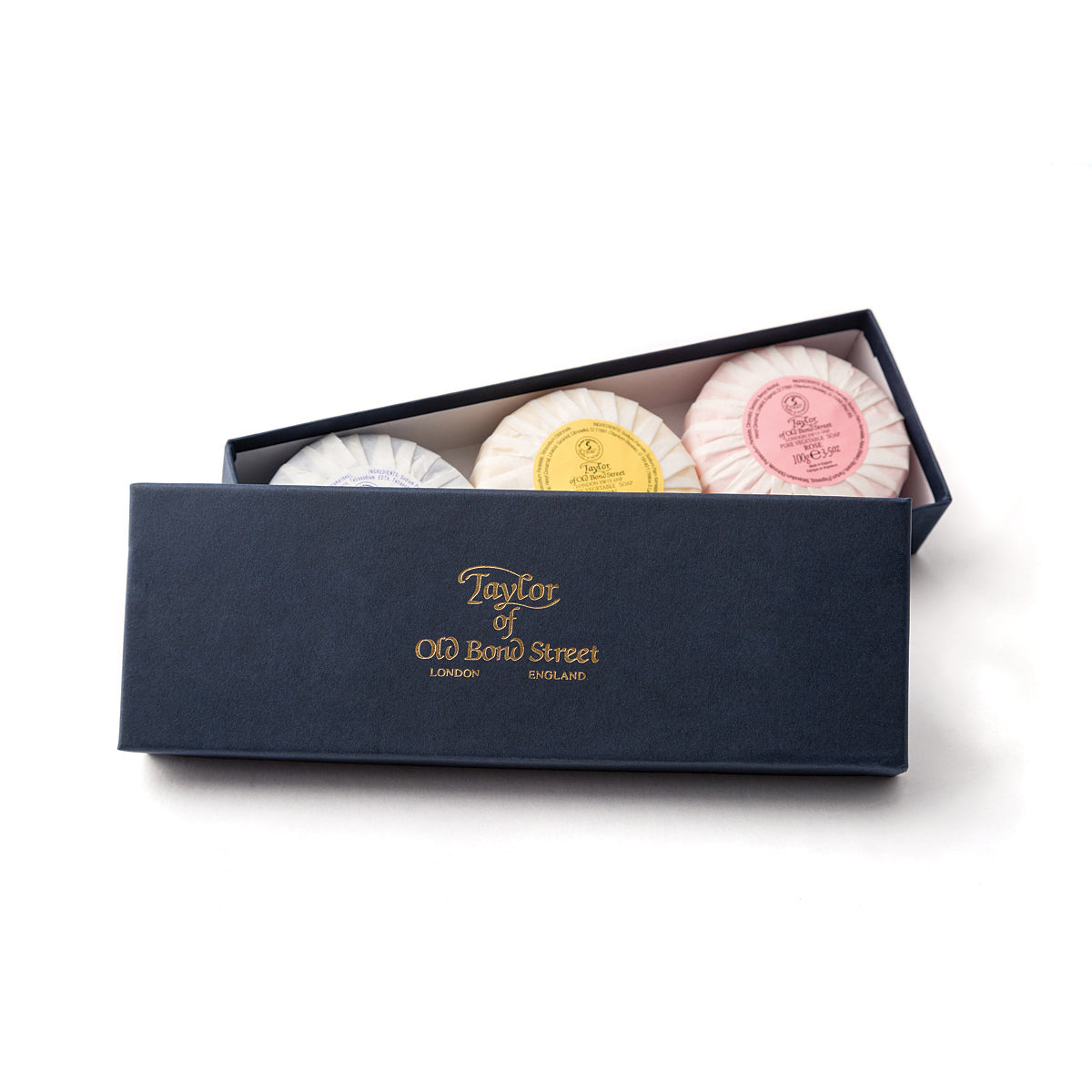 Mixed Hand Soap Gift Box from Taylor of Old Bond Street