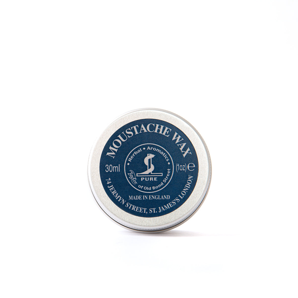 Moustache Wax Tin