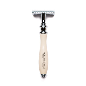 Taylor of Old Bond Street Victorian Safety Razor with Imitation Ivory Handle