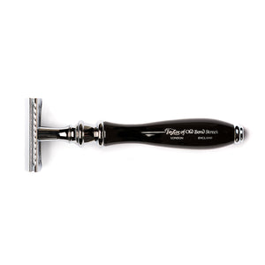Taylor of Old Bond Street Victorian Safety Razor with Black Handle