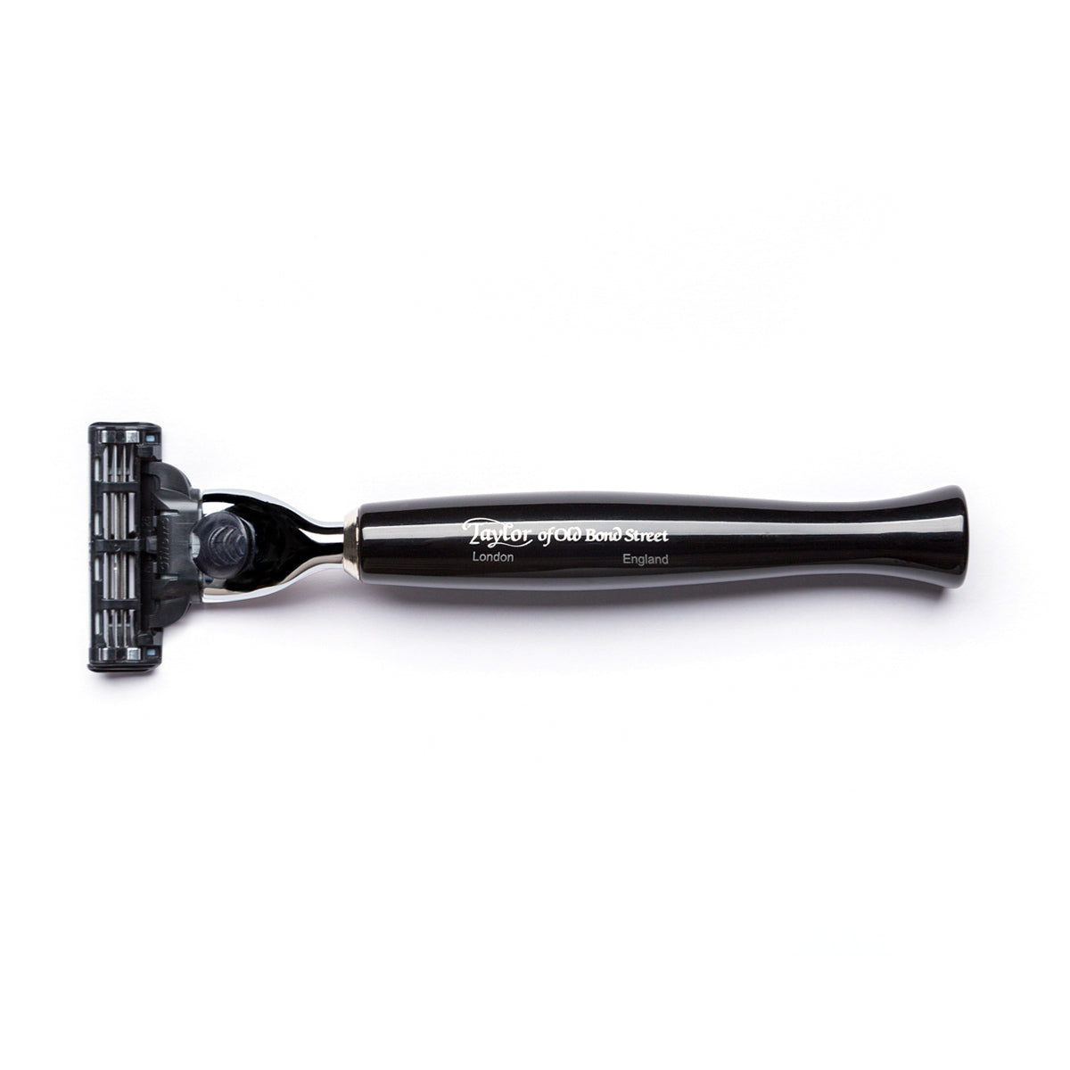 Mahc Razor No. 74 Mach3 Razor with Black Handle | Taylor Old Bond Street - Taylor ...