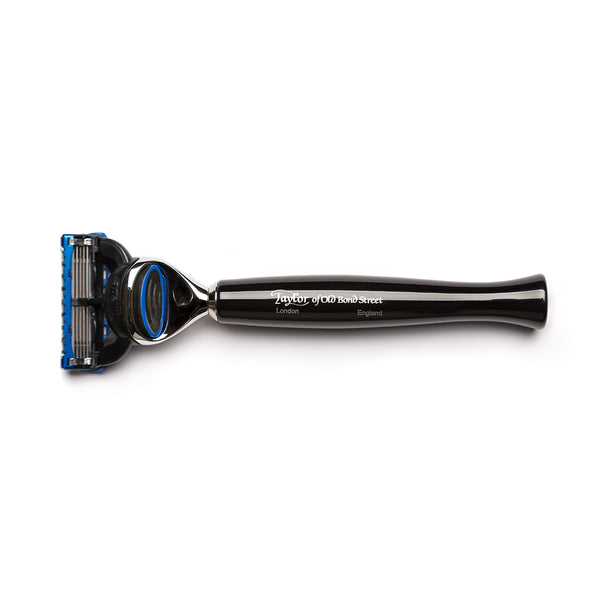 No. 74 Fusion Razor with Black Handle | Taylor Old Bond Street