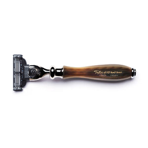 Victorian Mach3 Razor with Faux Horn Handle