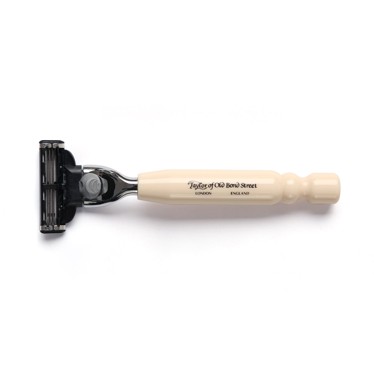 Regular Mach3 Razor with Imitation Ivory Handle | Taylor Old Bond ...