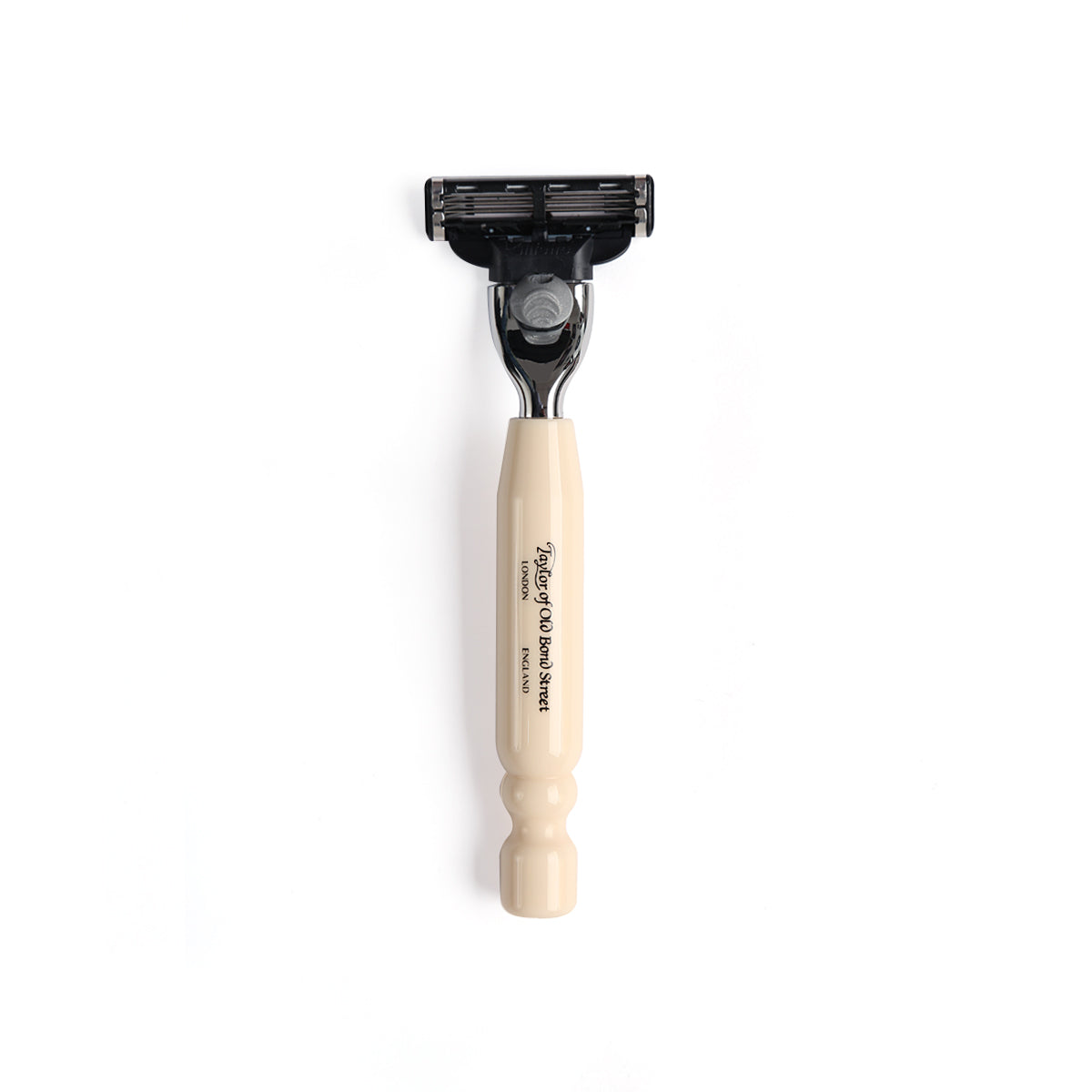 Regular Mach3 Razor with Imitation Ivory Handle