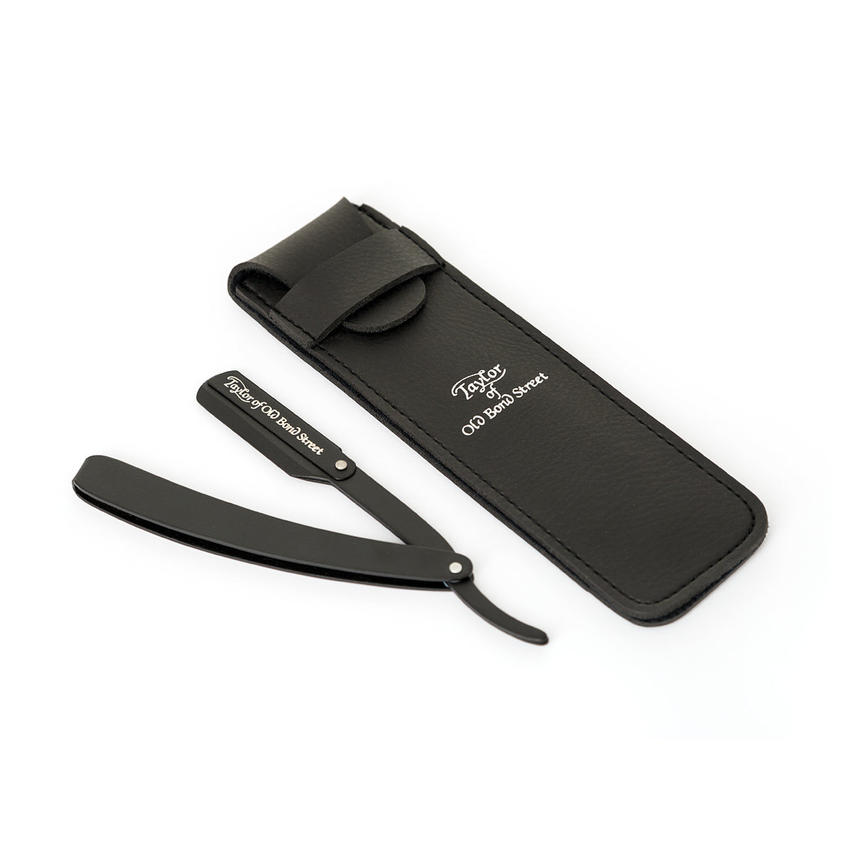 Barber Pouch Razor Straight Razor with Disposable Blades (inc. Pouch) | Taylor Old Bond ...