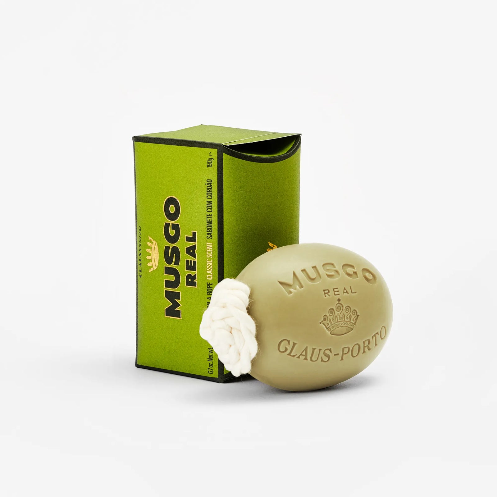 Musgo Real Classic Scent Soap on a Rope 190g