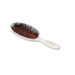 Pocket Mason Pearson Pure Bristle Hair Brush in White (B4 Pocket)