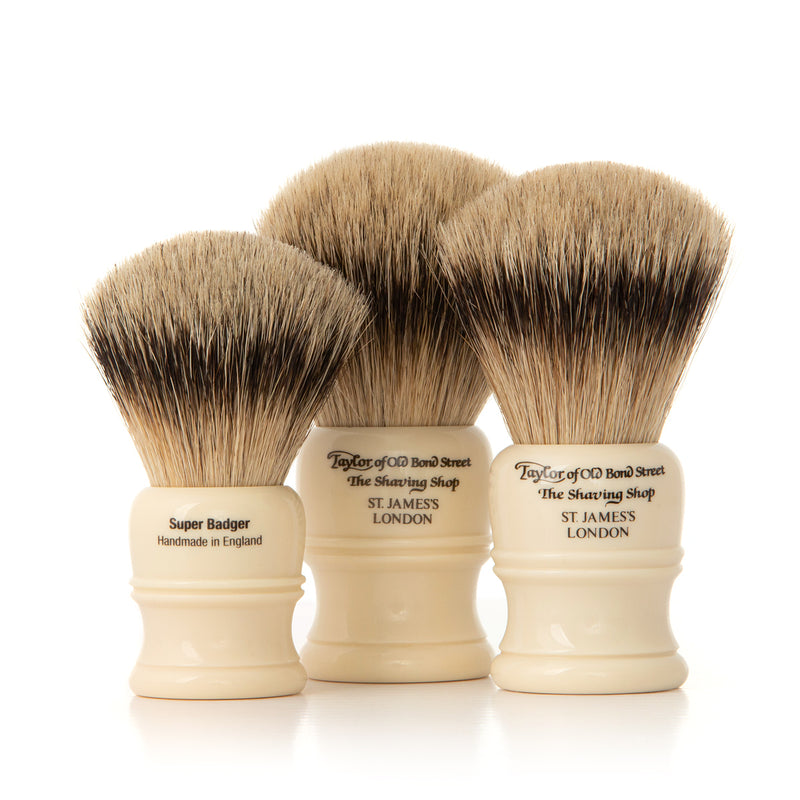 Badger Shaving Brushes Synthetic Shaving Brushes Taylor Old Bond
