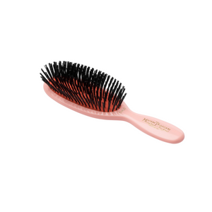 Pocket Mason Pearson Pure Bristle Hair Brush in Pink (CB4 Child)