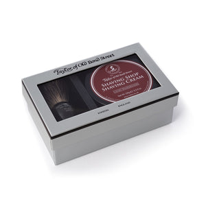 Black Pure Badger Brush & Shaving Shop Gift Box