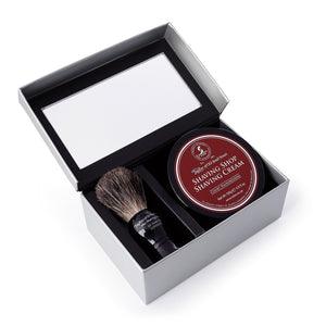 Black Pure Badger Brush & Shaving Shop Gift Box