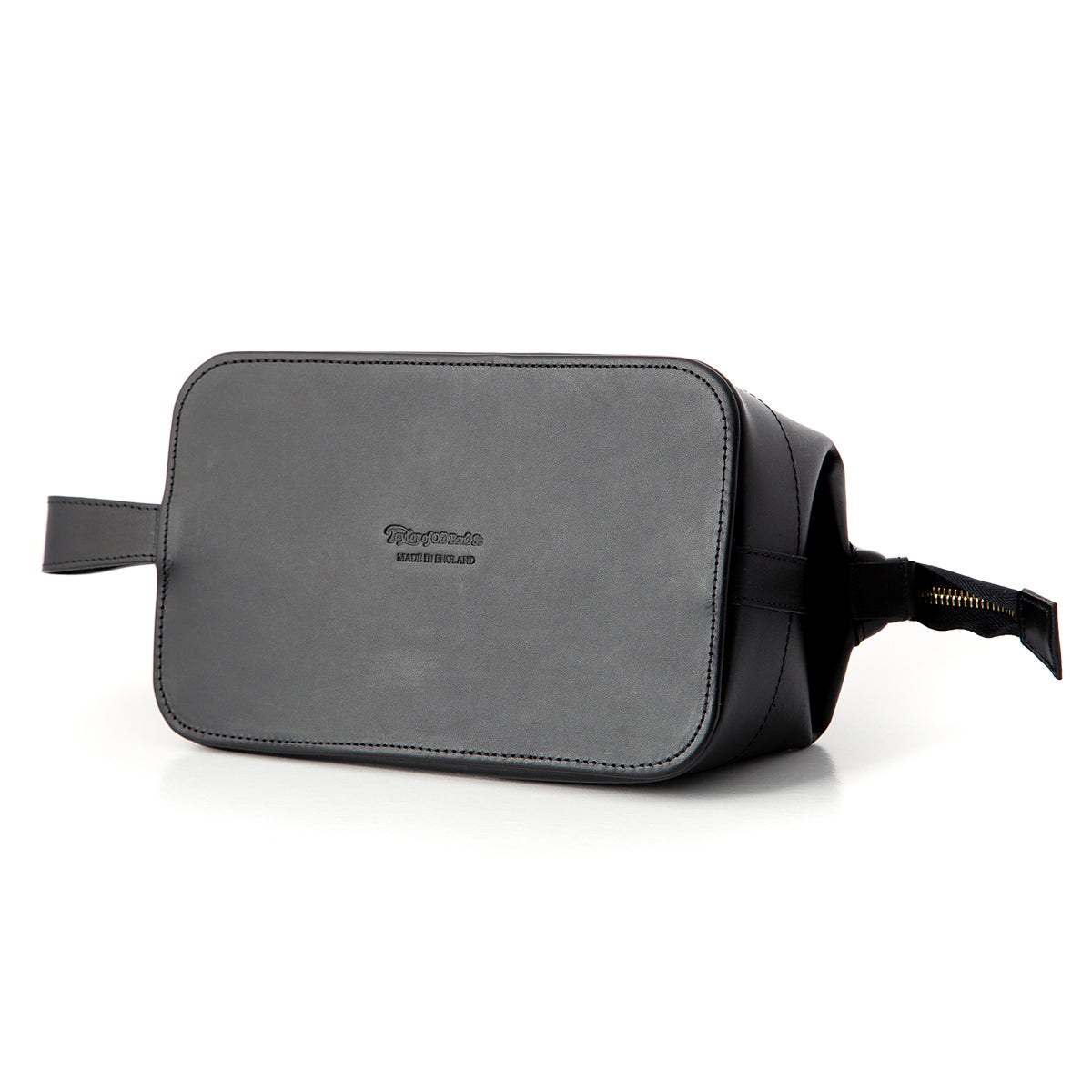 Medium Black Leather Wash Bag Taylor Old Bond Street Taylor of
