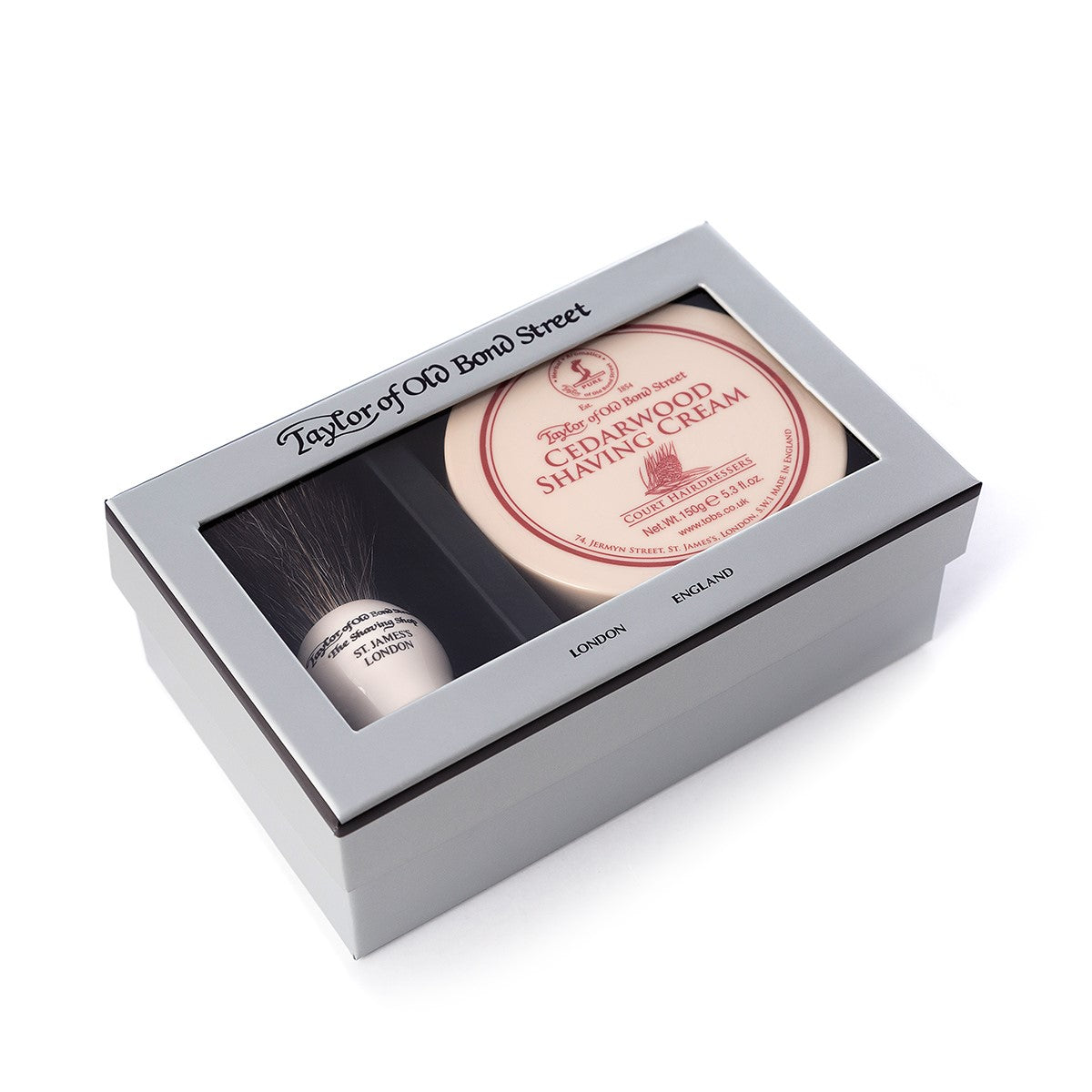 Pure Badger & Cedarwood Shaving Cream Gift Box