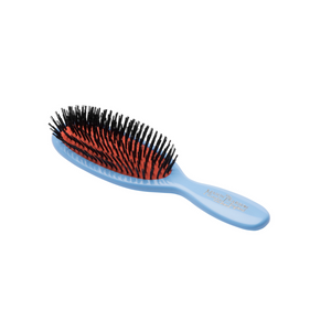 Pocket Mason Pearson Pure Bristle Hair Brush in Blue (B4 Pocket)