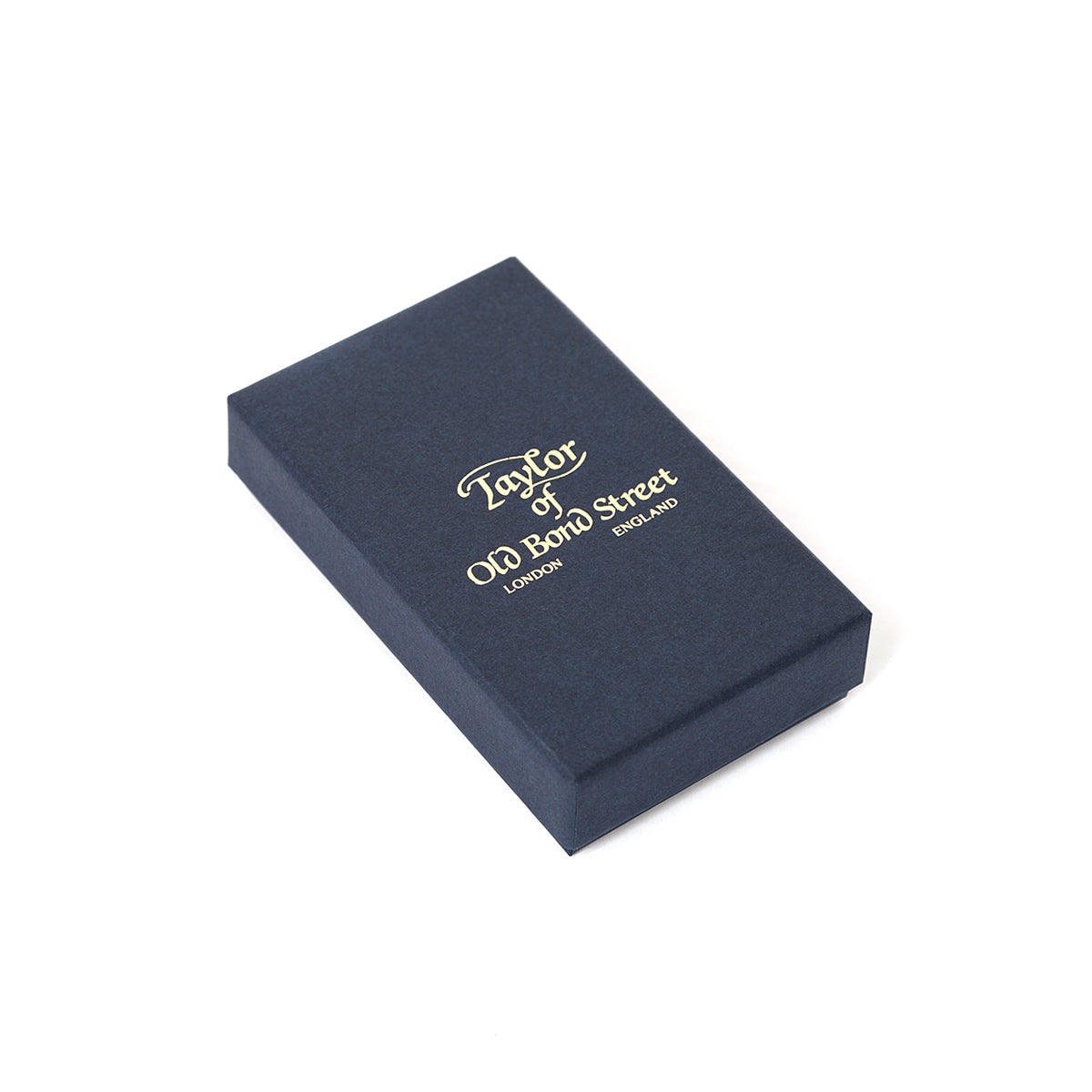 Taylor of Old Bond Street Black Leather Manicure Set Gift Box