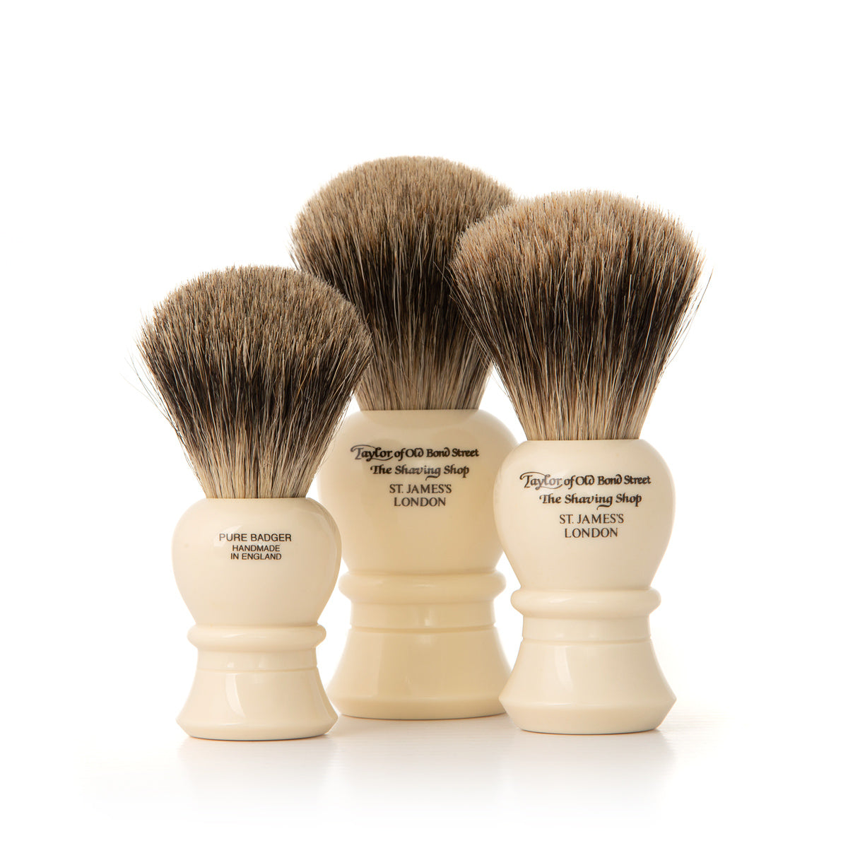 Traditional Pure Badger Shaving Brush Taylor Old Bond Street Taylor of Old Bond Street