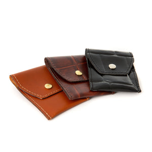 Leather Pouch for Mini Mach3 or Fusion Travel Razor