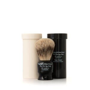 Travel Super Badger Shaving Brush in Case