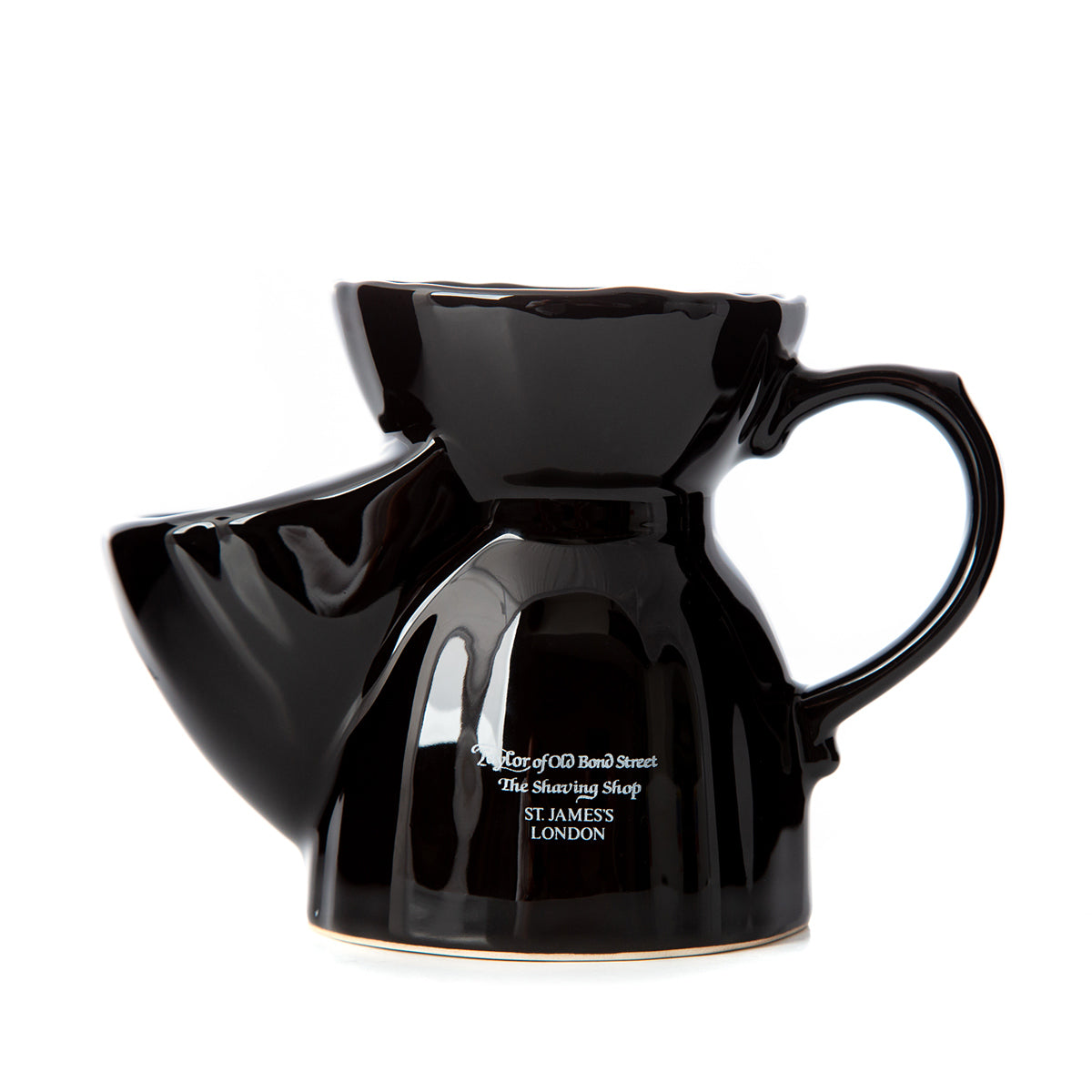 Victorian Ceramic Mug in Black