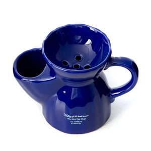Victorian Ceramic Mug in Blue