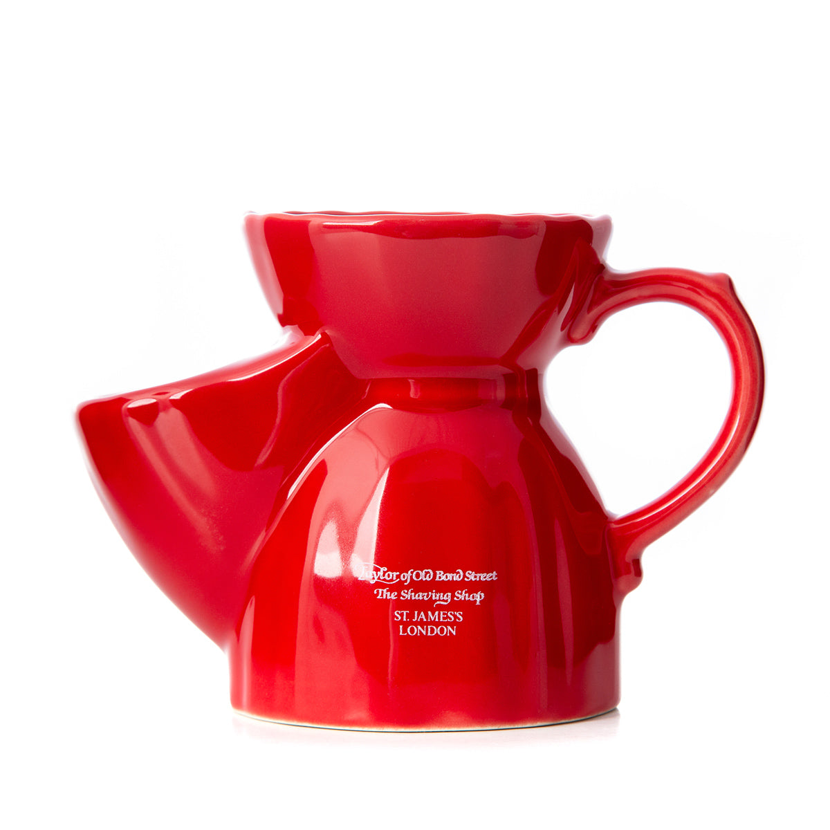 Victorian Ceramic Mug in Red